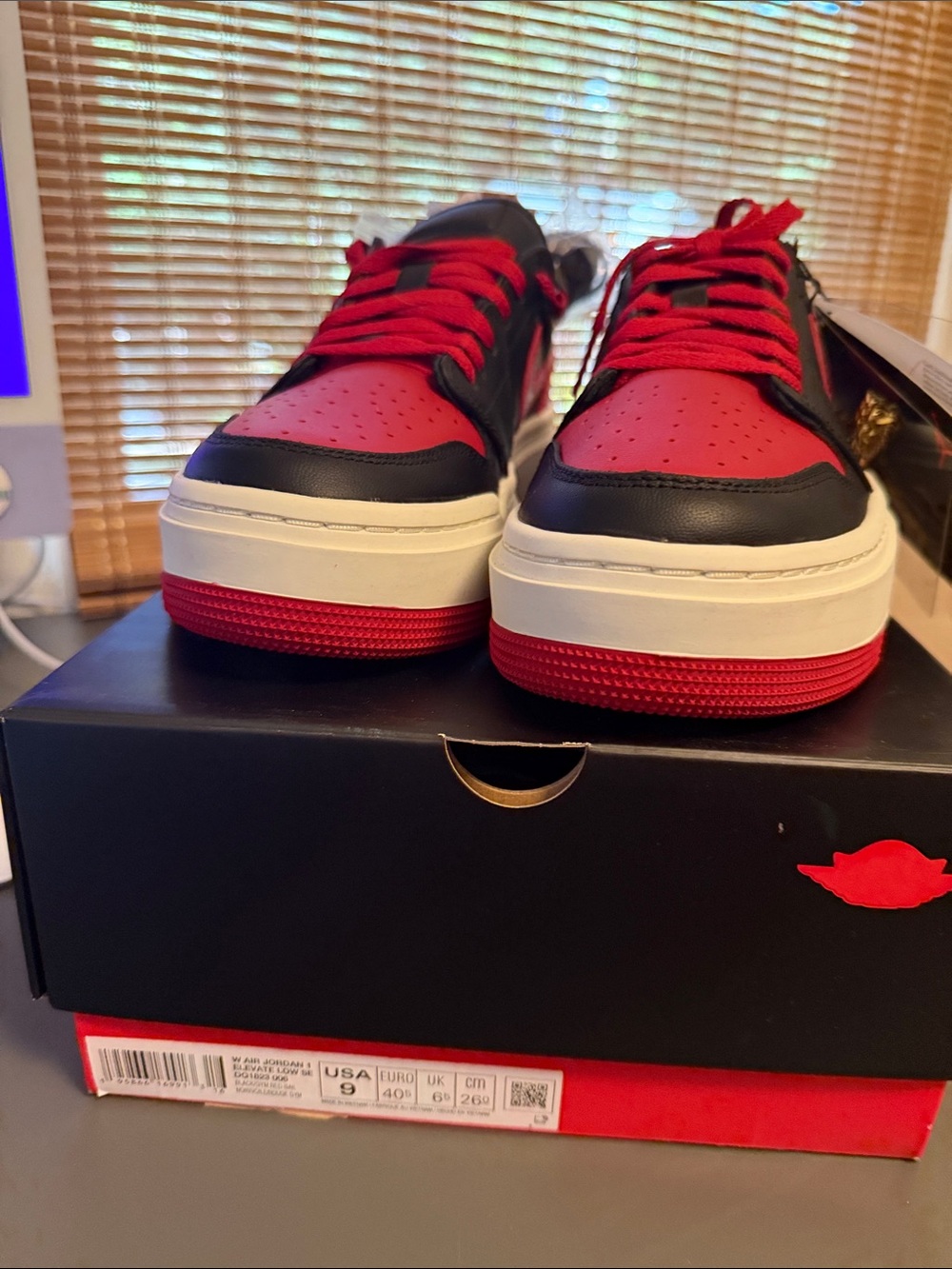 Air Jordan 1 Women’s Red & Black Elevate Low SE
